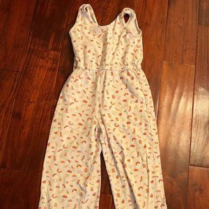 Alice and Ames tank top wide leg jumper in Clay Shapes